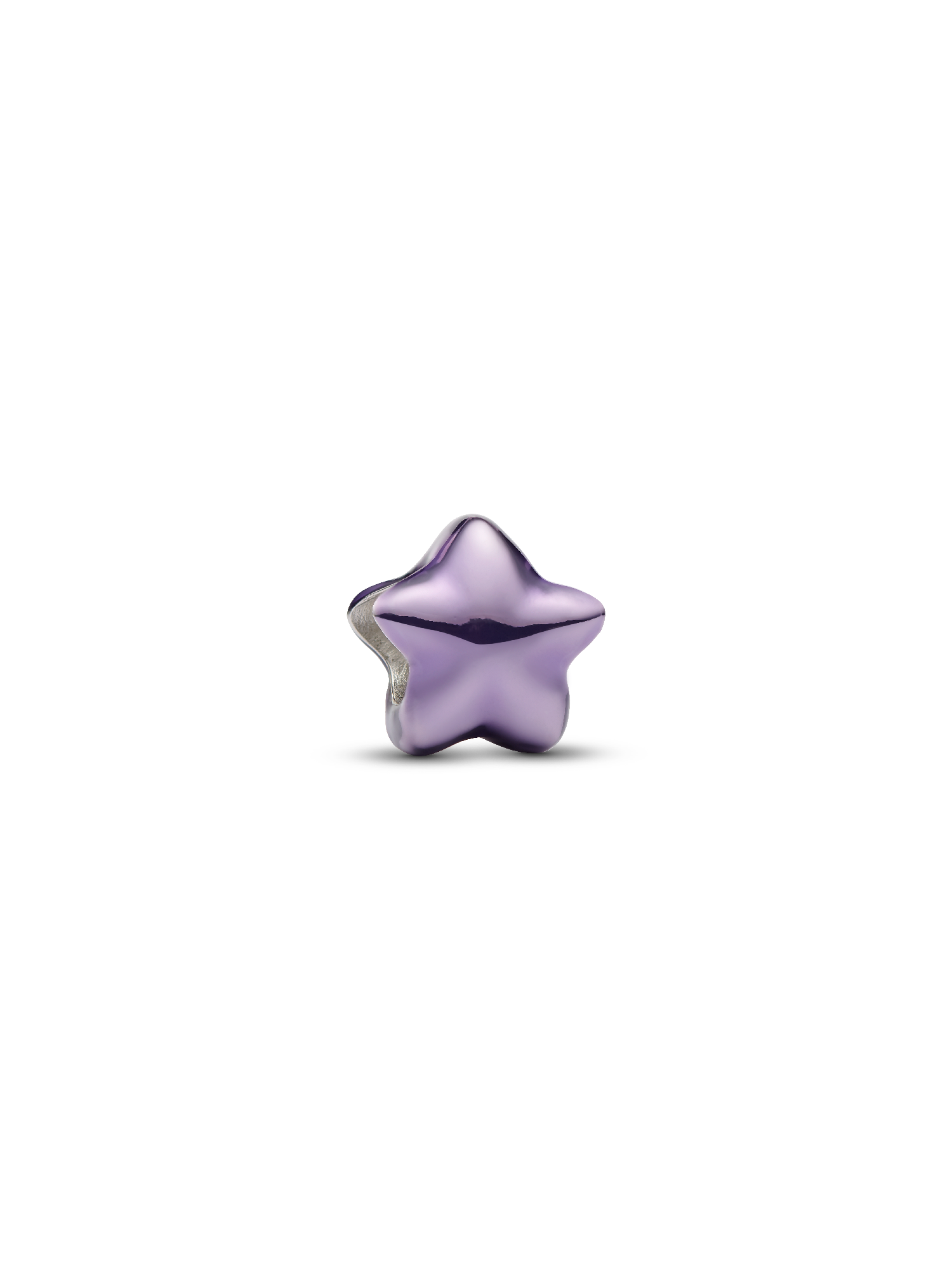 Violettes Stern Mini-Charm