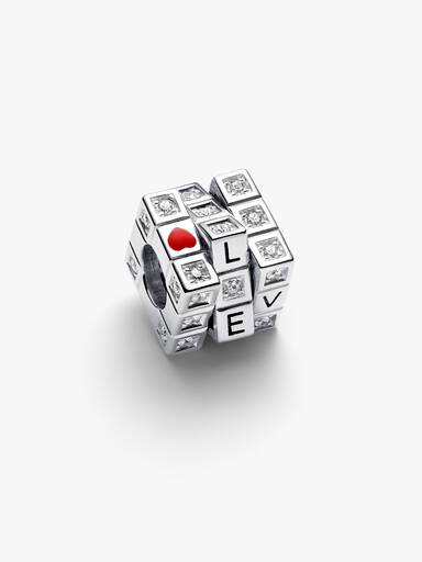 Beweglicher Spielzeugwürfel Charm