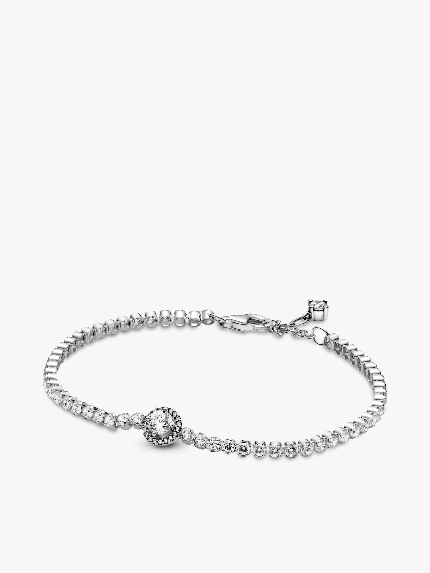 Funkelnder Kranz Tennisarmband