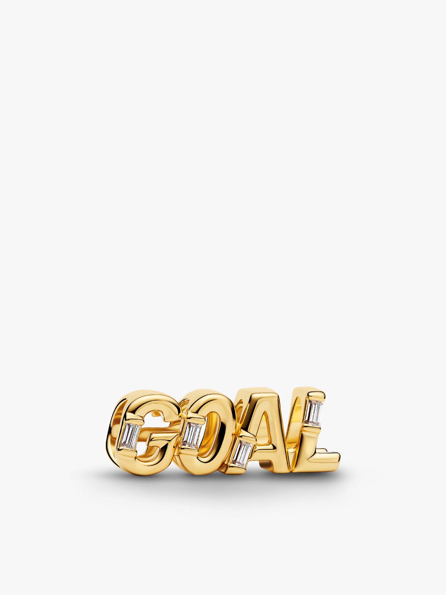Goal Schriftzug Charm