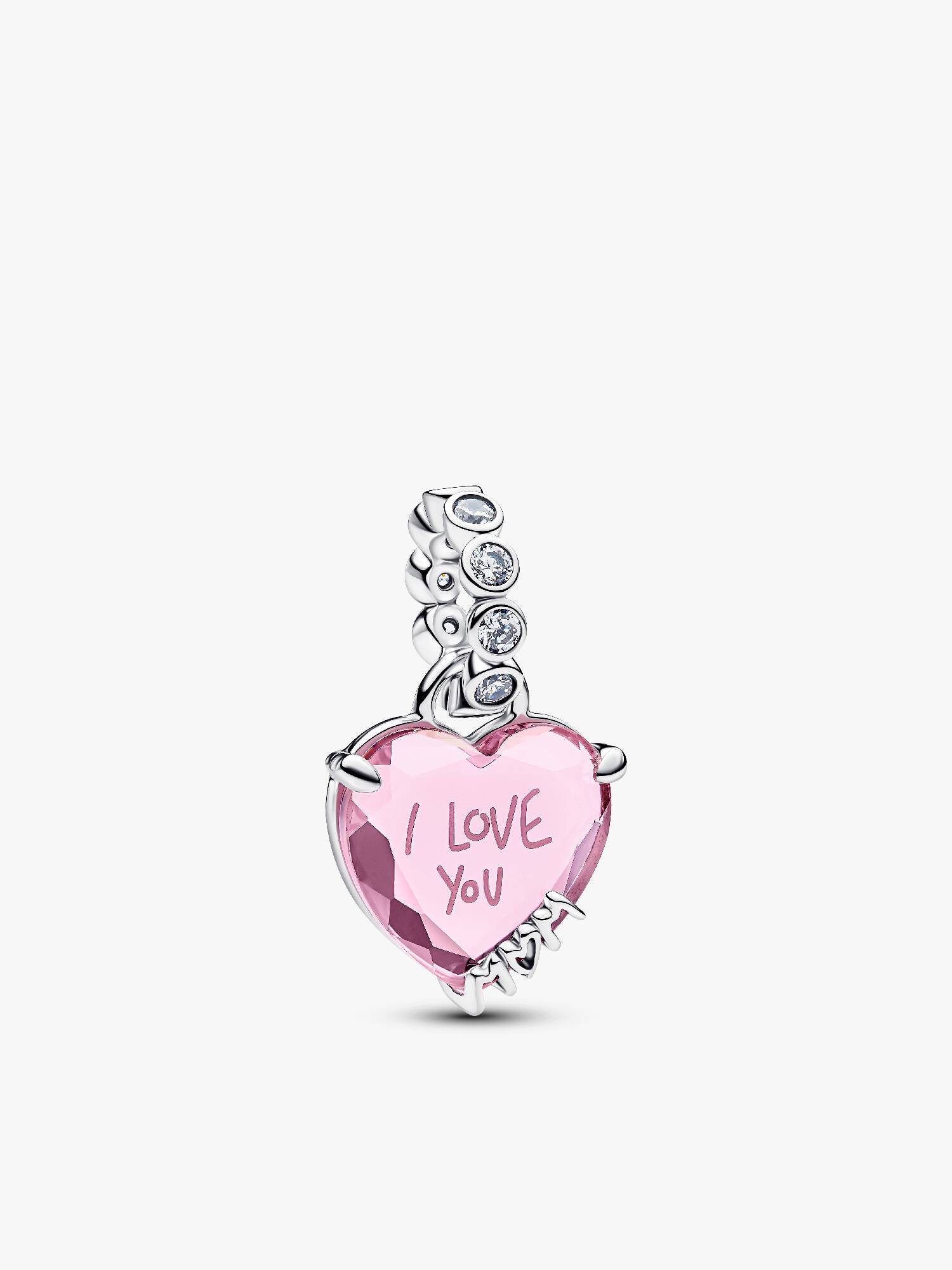 I Love You Mom Charm-Anhänger 