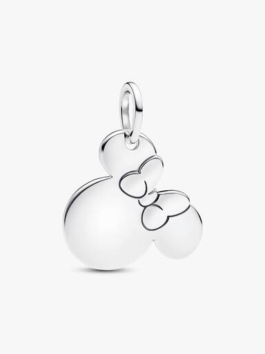 Disney Minnie Maus Gravierbarer Charm-Anhänger