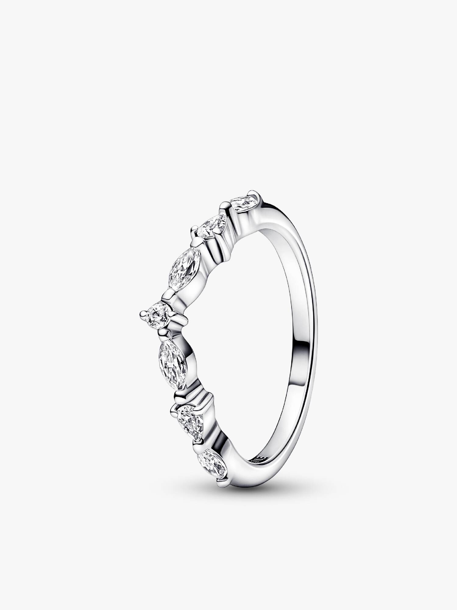 Pandora Timeless Wishbone Funkelnde Schliffe Ring