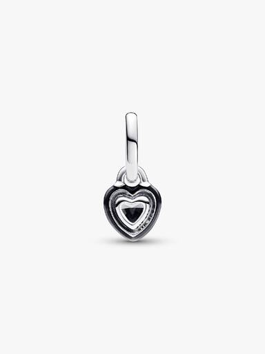 Pandora ME Schwarzes Chakra Herz Mini-Charm-Anhänger