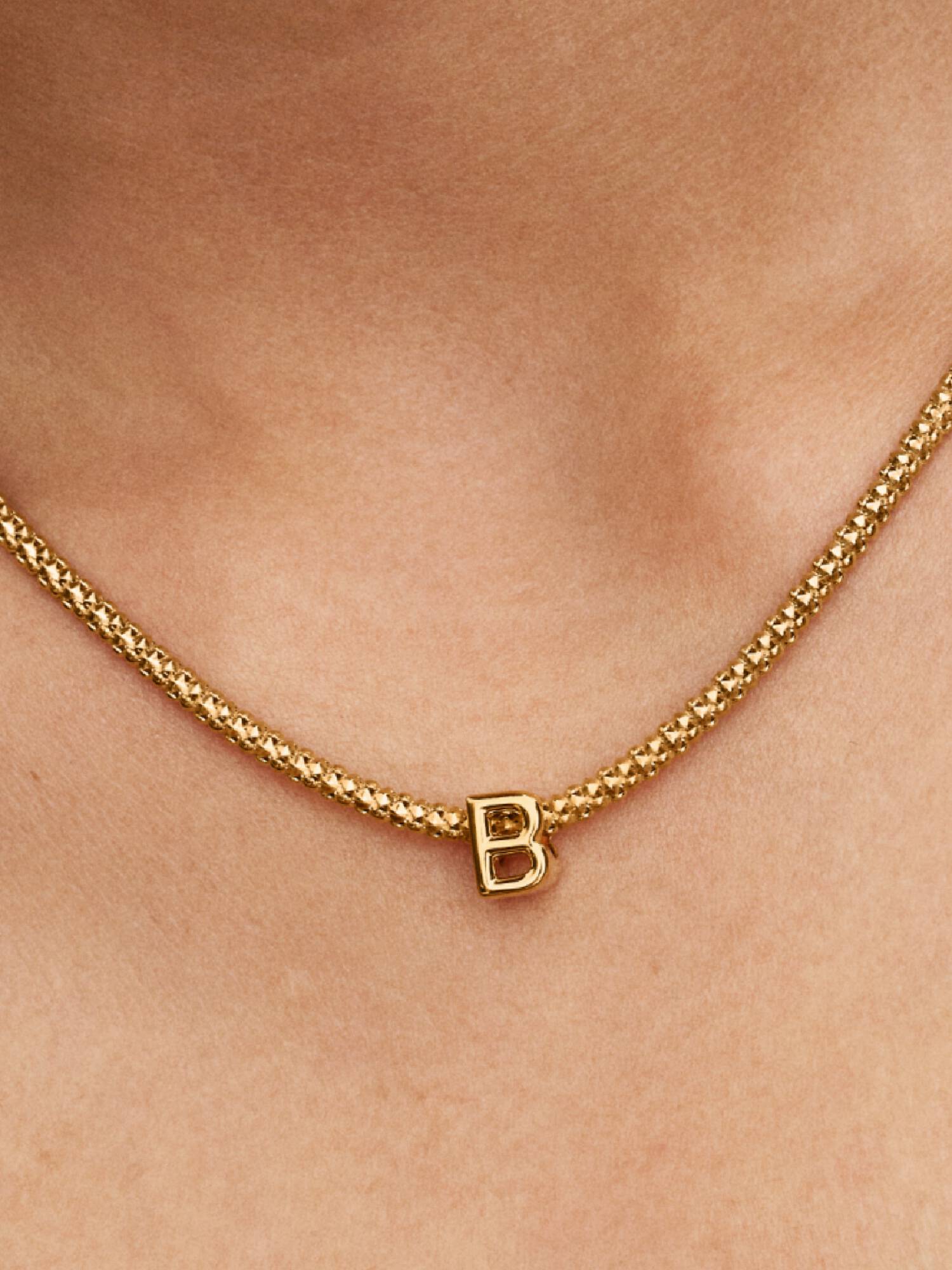 Buchstabe B Alphabet-Mini-Charm