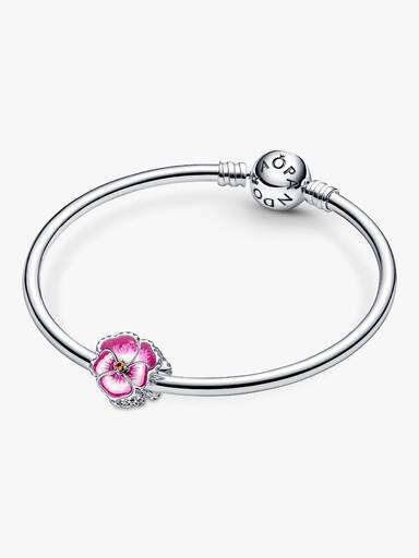 Rosafarbenes Stiefmütterchen Charm