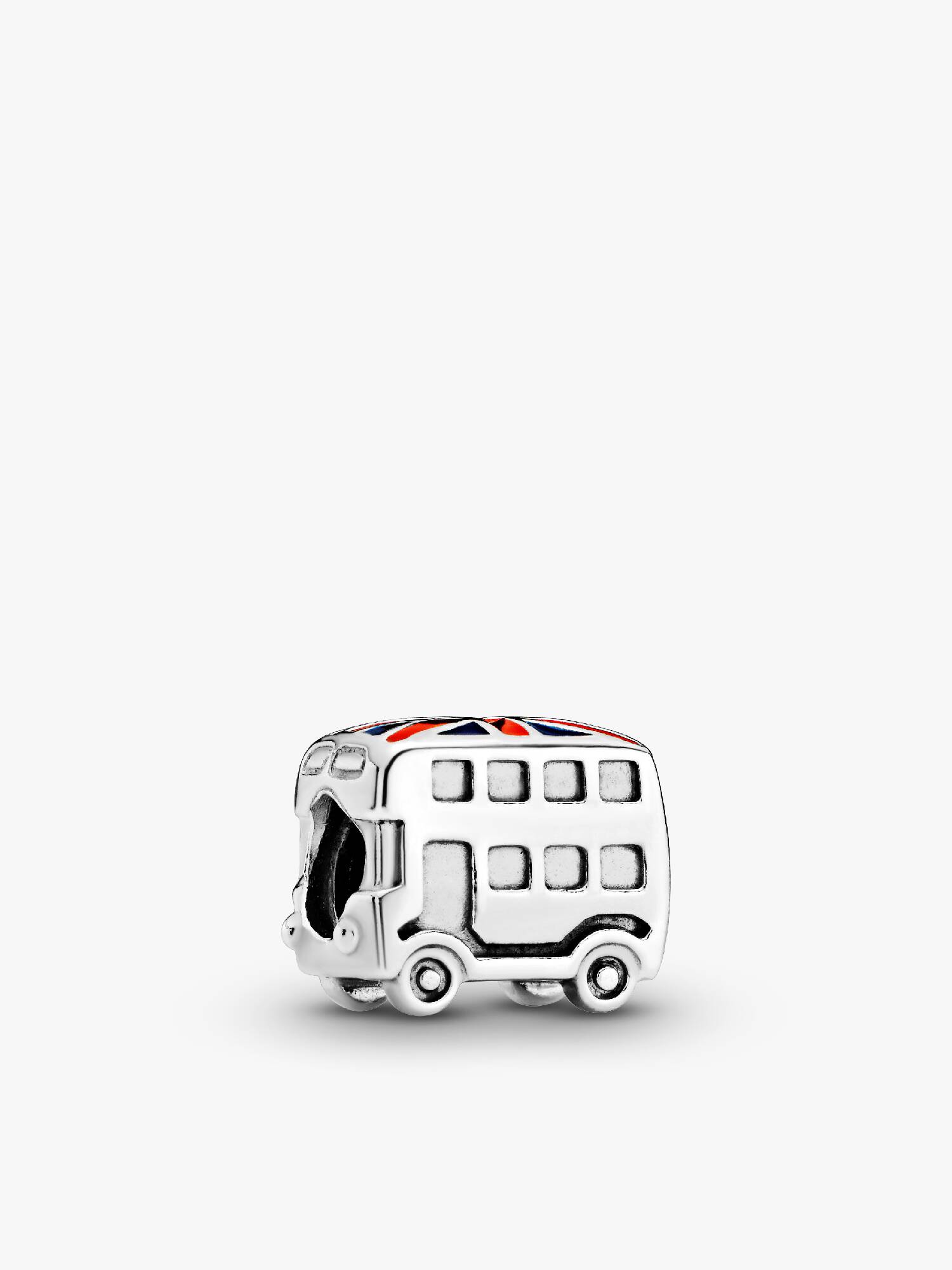 Londoner Bus mit Britischer Flagge Charm