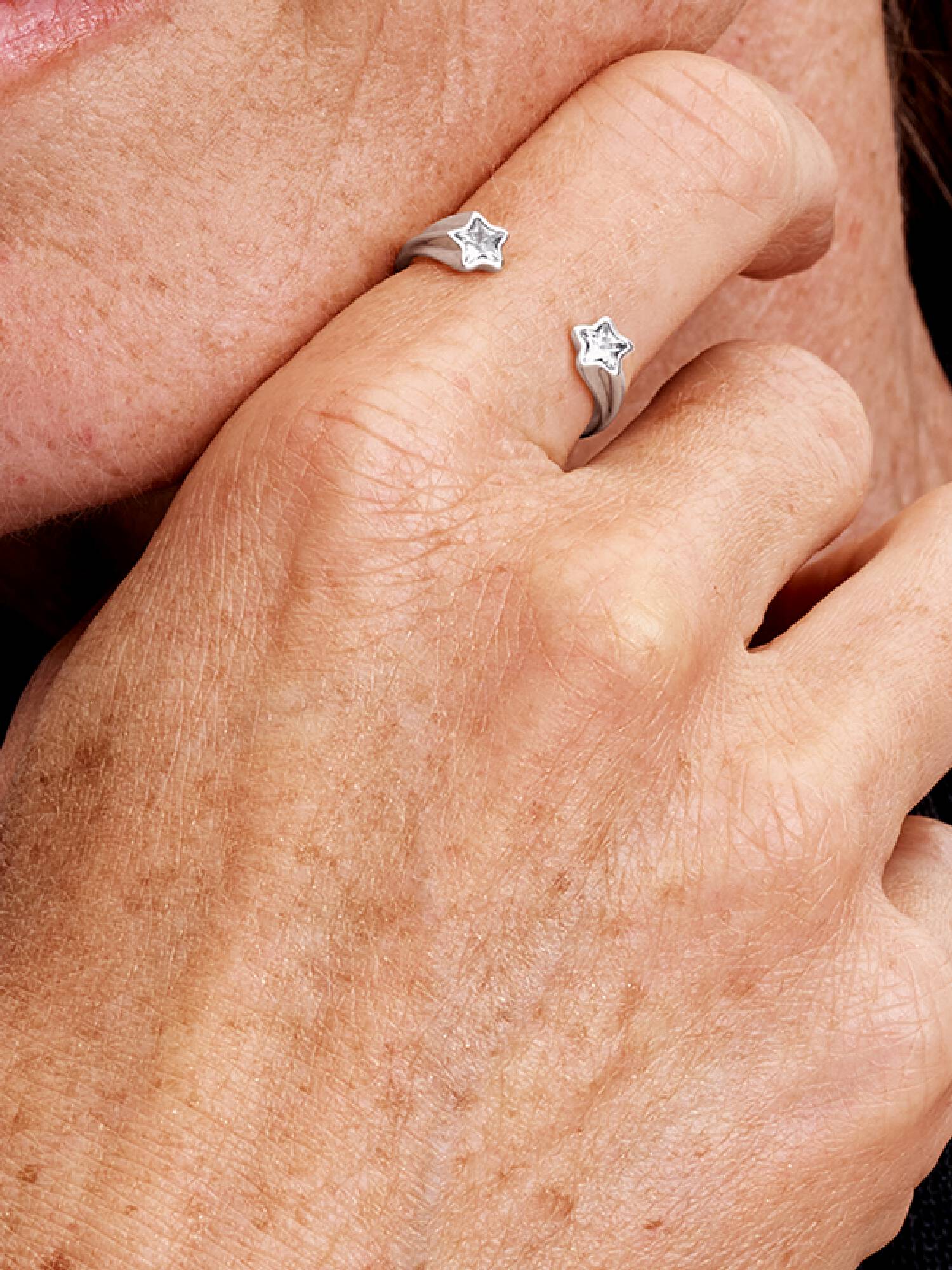 Sternschnuppen Offener Ring