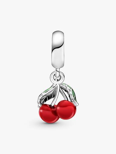 Asymmetrische Kirsche Charm-Anhänger