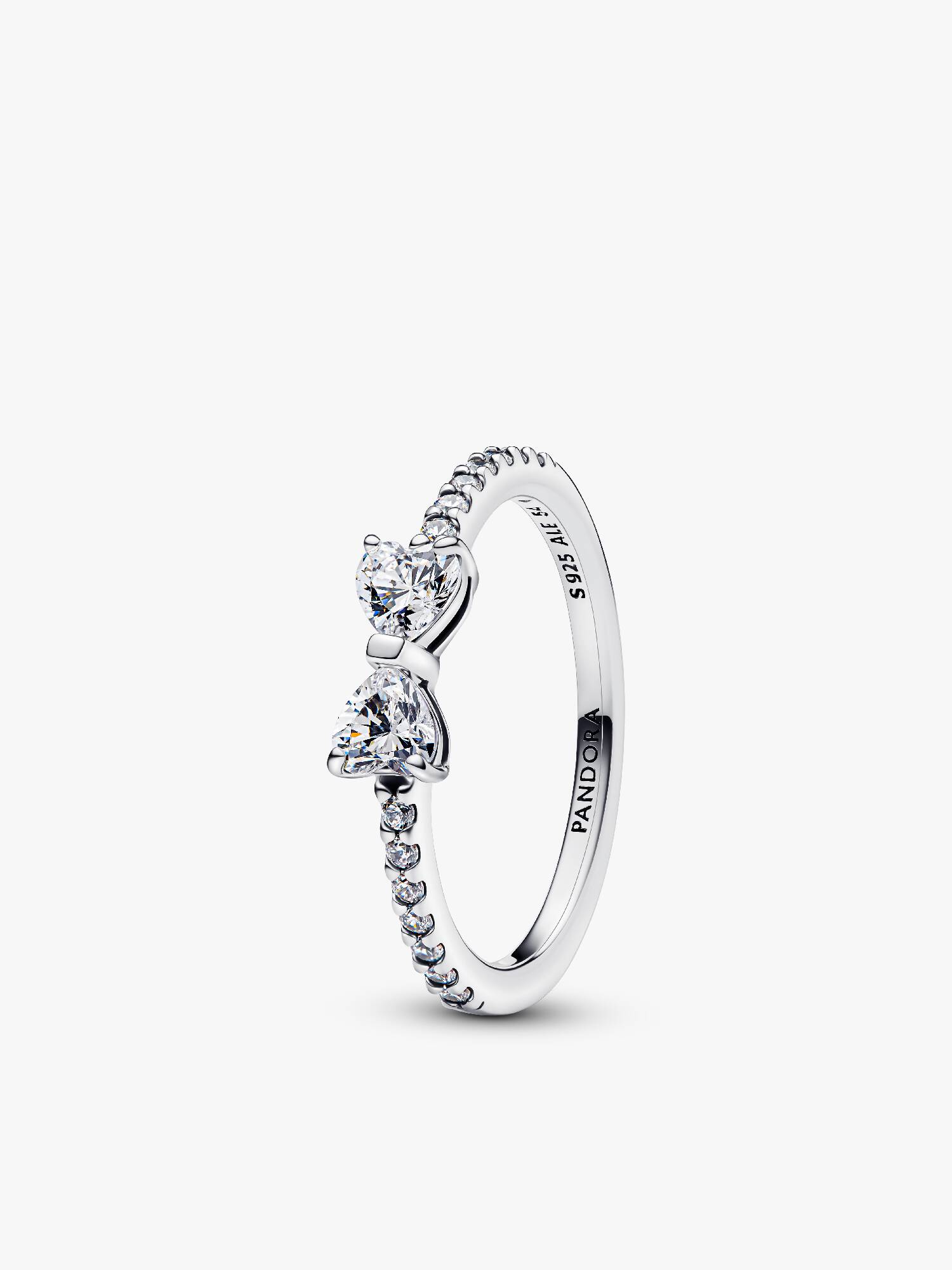 Funkelnde Schleife Ring