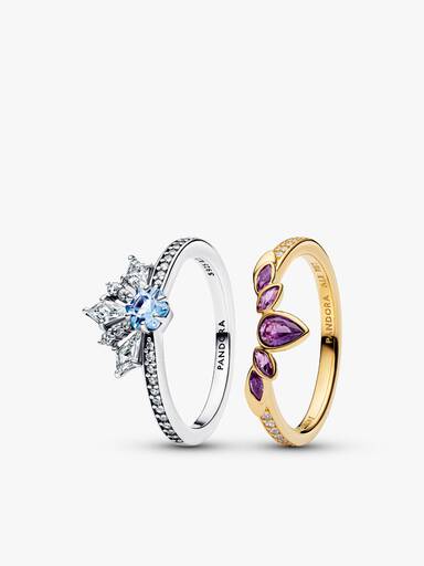 Disney Die Eiskönigin – Königin Elsa & Anna Ringset
