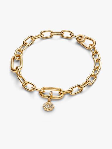 Funkelnde Muschel Mini-Charm-Anhänger