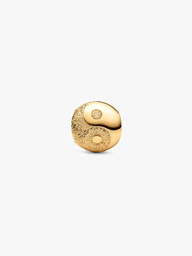 Strukturiertes Yin und Yang Mini-Charm