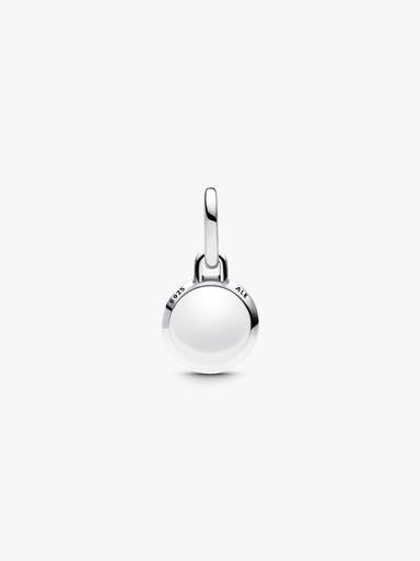 Gravierbarer Evil Eye Murano-Glas Mini-Charm-Anhänger