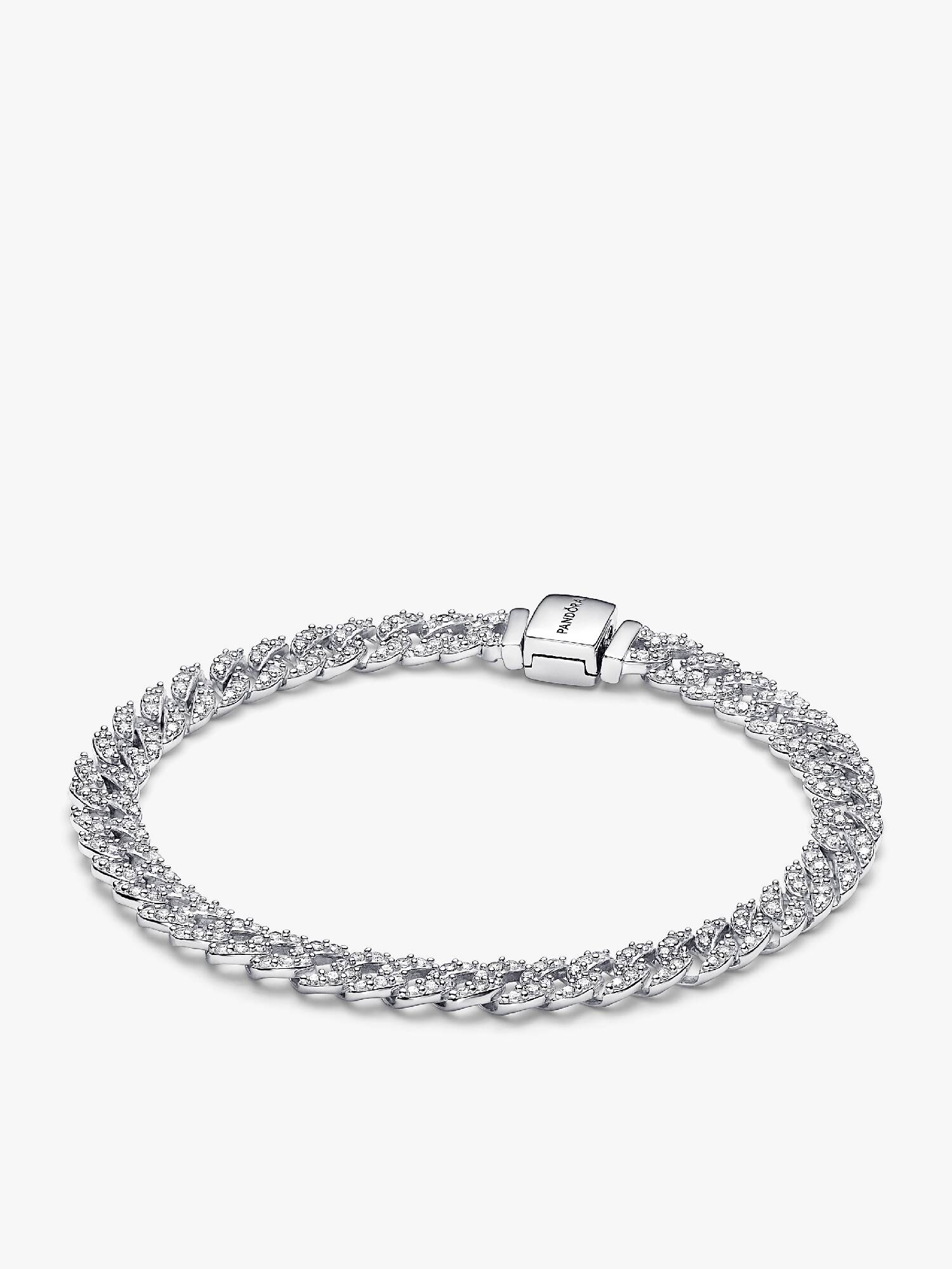 Pandora Timeless Pavé Cuban Armband