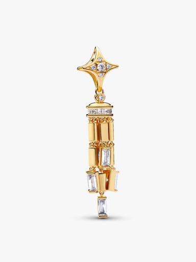 Sternschnuppe Charm-Anhänger