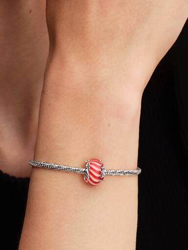 Zuckerstange Murano-Glas Charm