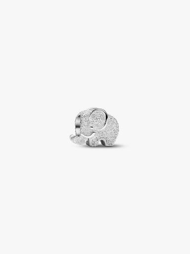Strukturierter Elefant Mini-Charm