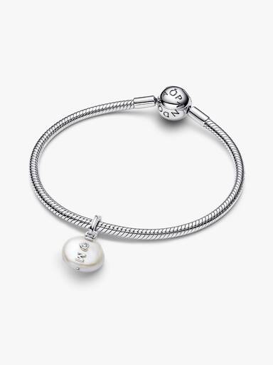 Behandelte Barocke Süßwasserzuchtperle Mum Charm-Anhänger