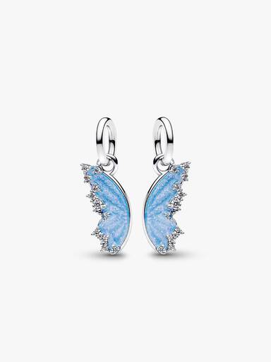 Teilbarer Schmetterling Halsketten-Set