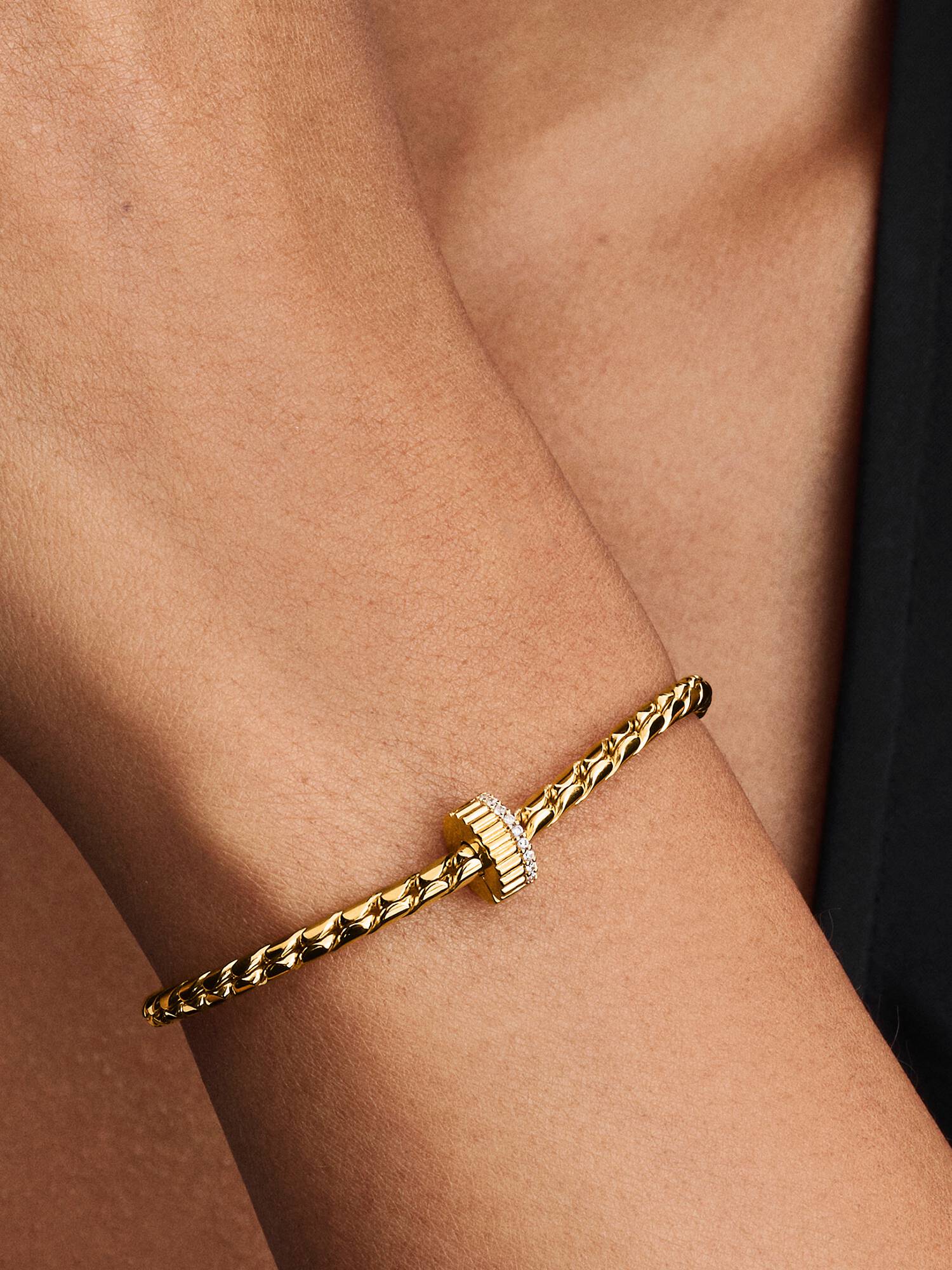Geripptes Clip-Charm