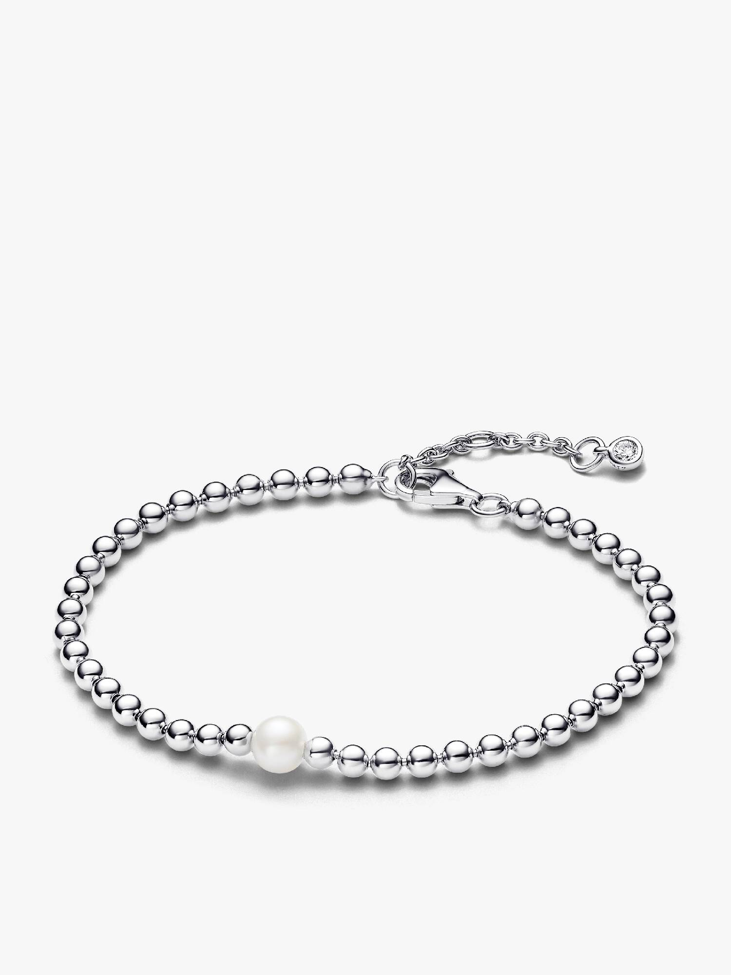 Behandelte Süßwasserzuchtperle & Kugeln Armband