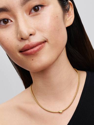Strukturiertes Yin und Yang Mini-Charm