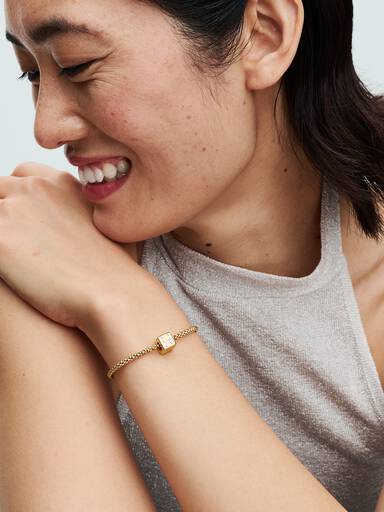 Funkelnder Würfel Charm