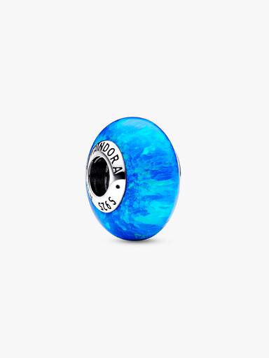 Schillerndes Tiefblaues Ozean Charm