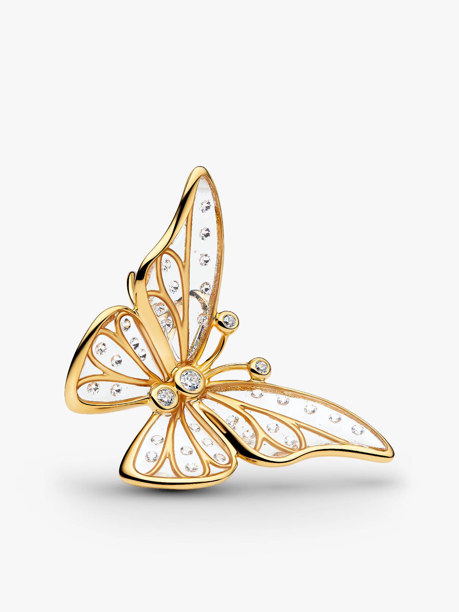 Großes Schmetterling Offen gearbeitetes Charm