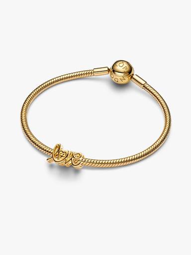 Handgeschriebene Liebe Charm
