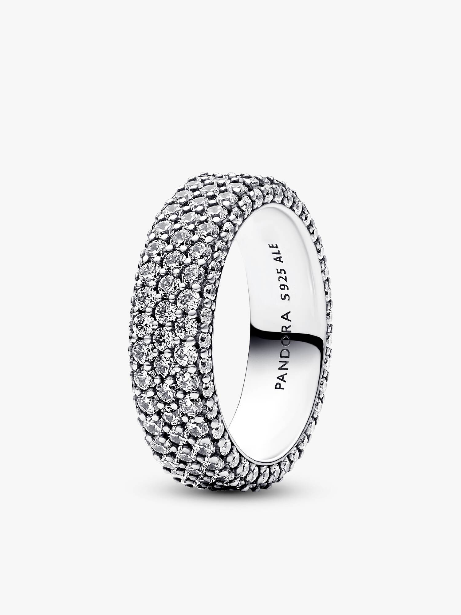 Pandora Timeless Dreireihiger Pavé Ring