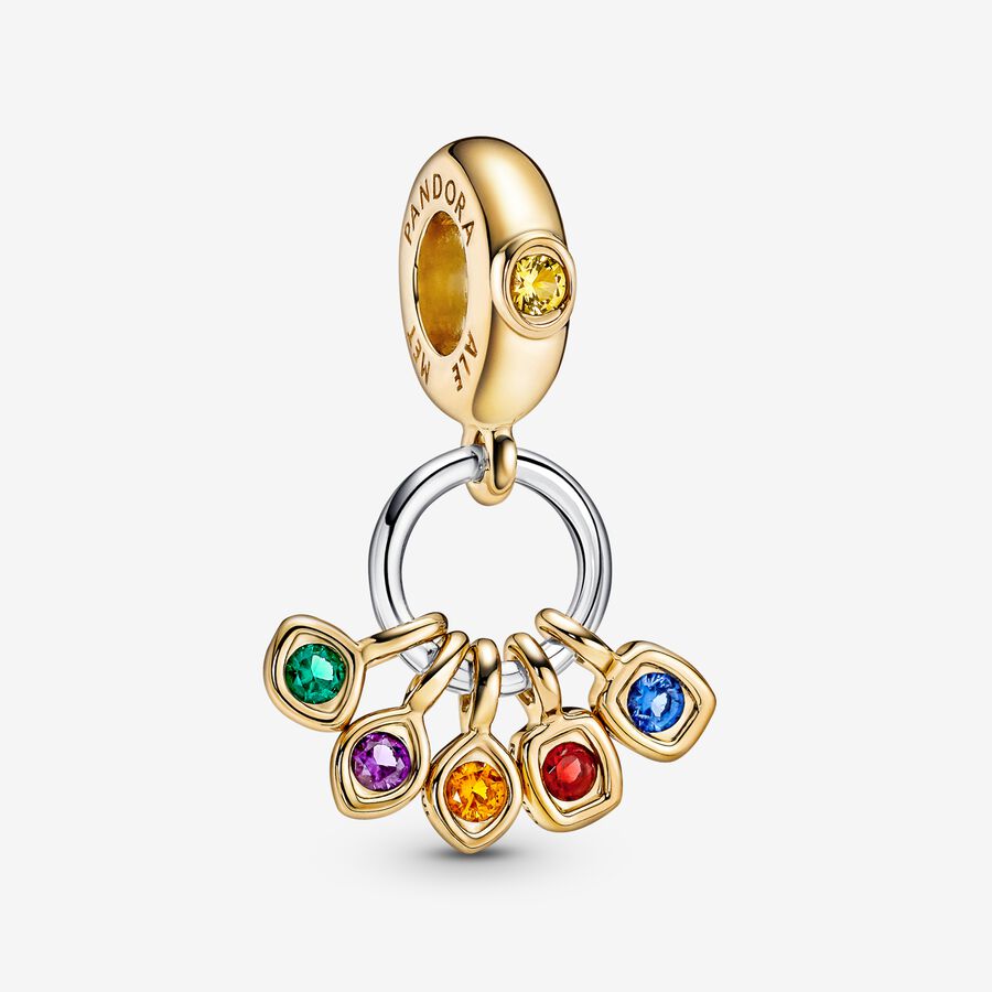 Marvel The Avengers Infinity Steine Charm-Anhänger image number 0