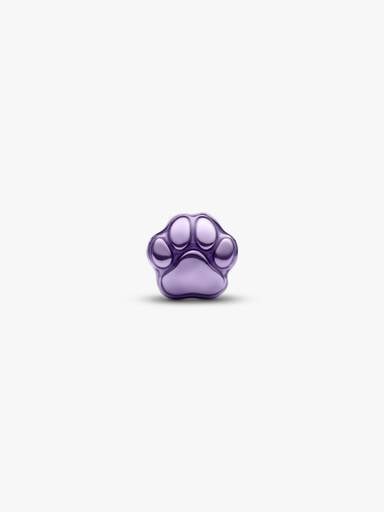 Violette Pfote Mini-Charm