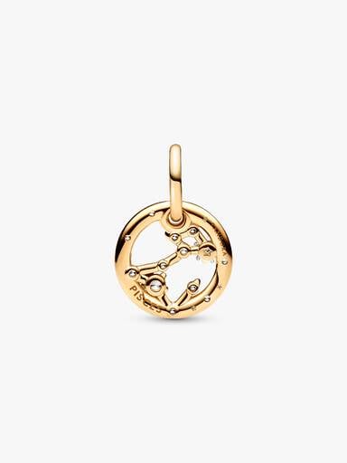 Sternzeichen Fische Charm-Anhänger