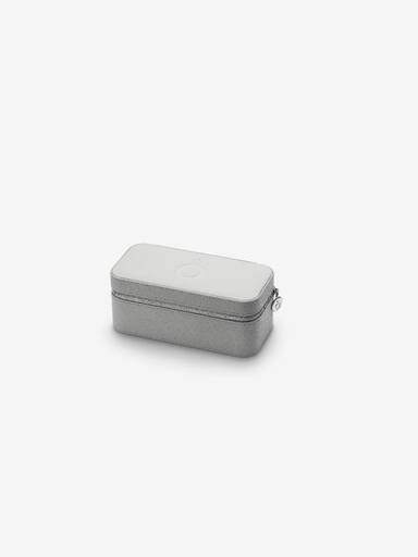 Kleine graue Schmuckbox