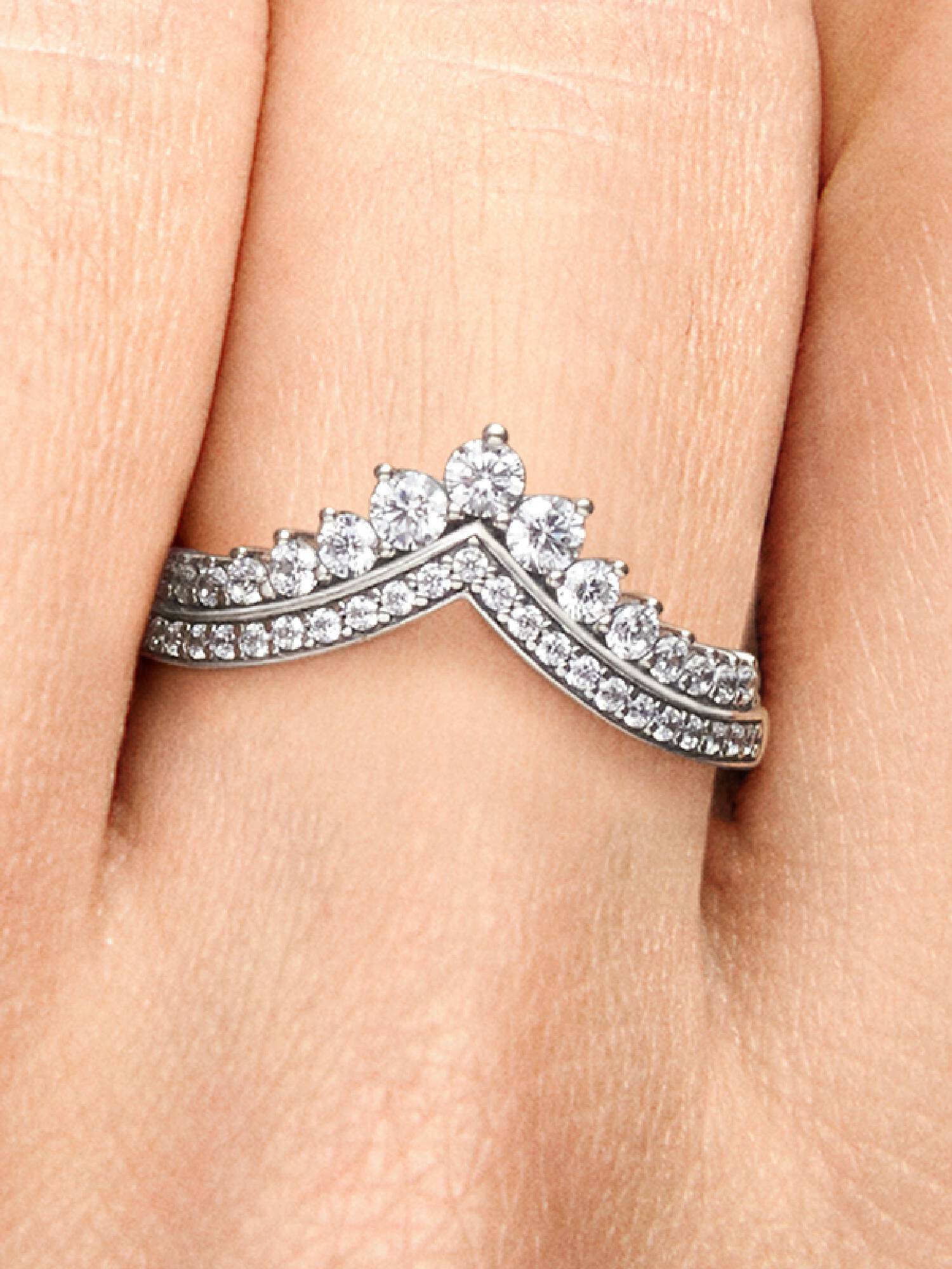 Prinzessin-Wishbone Ring