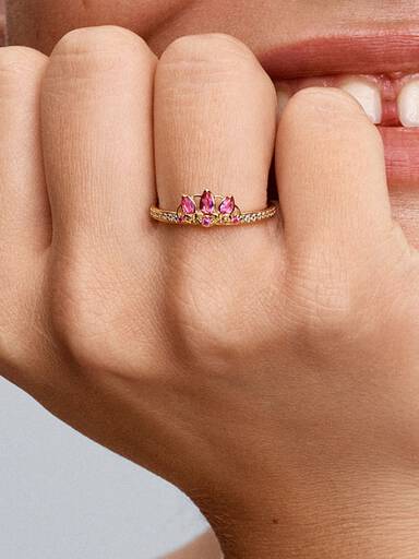 Disney Prinzessin Rapunzel Tiara Ring
