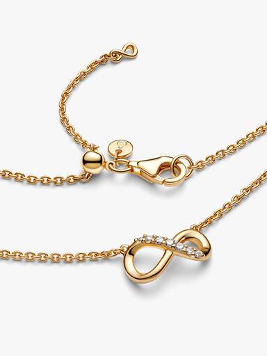 Funkelndes Unendlichkeits-Collier