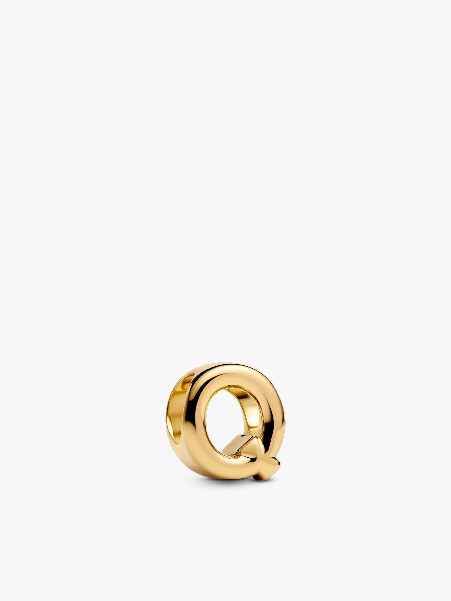 Buchstabe Q Alphabet-Mini-Charm