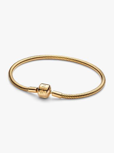 Schlangen-Gliederarmband mit Kugelverschluss