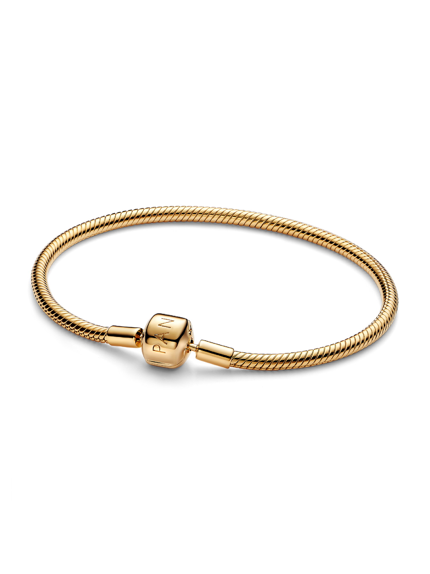 Schlangen-Gliederarmband mit Kugelverschluss