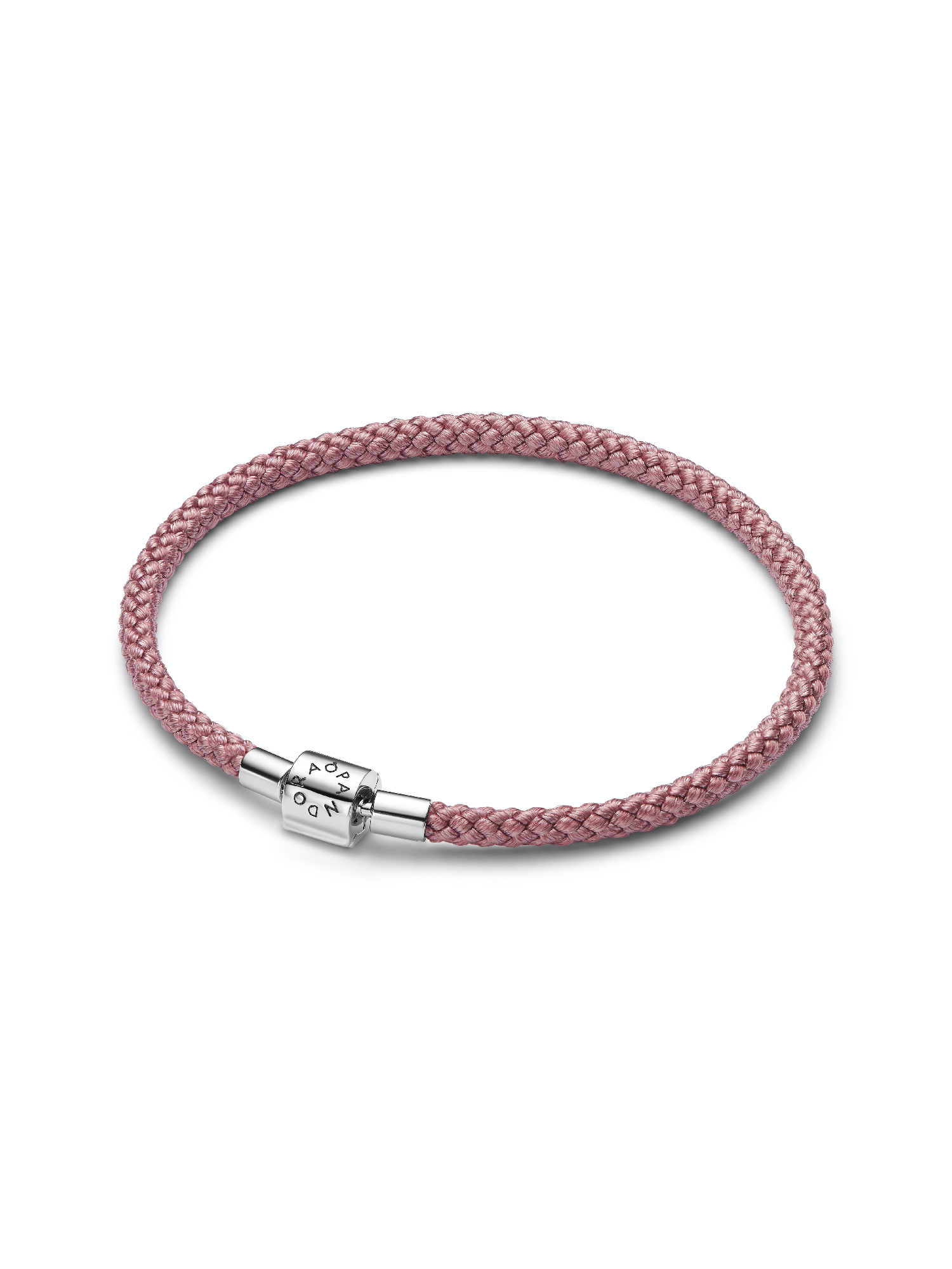 Schimmerndes Rosafarbenes Kordel-Armband