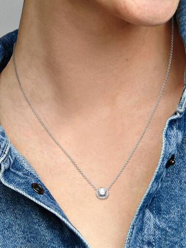 Round Sparkle Kette