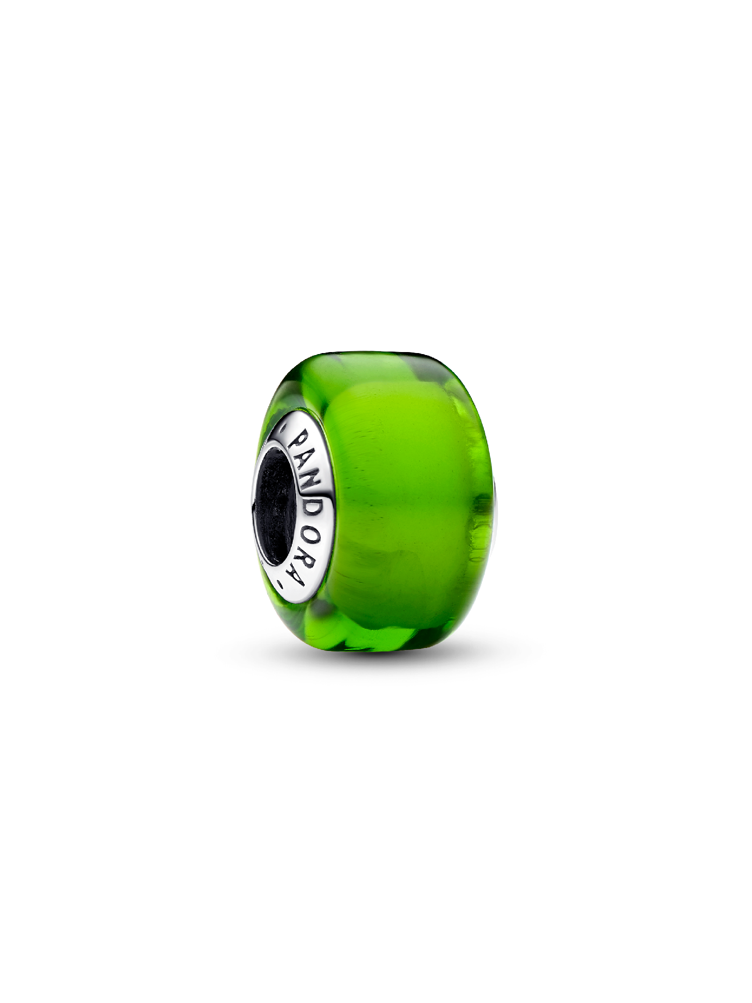 Grünes Murano-Glas Mini-Charm