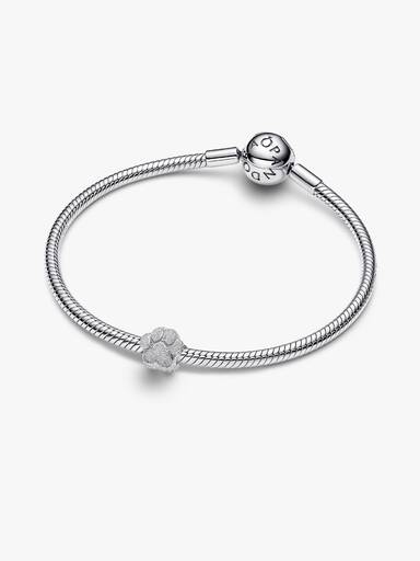 Strukturierte Pfote Mini-Charm