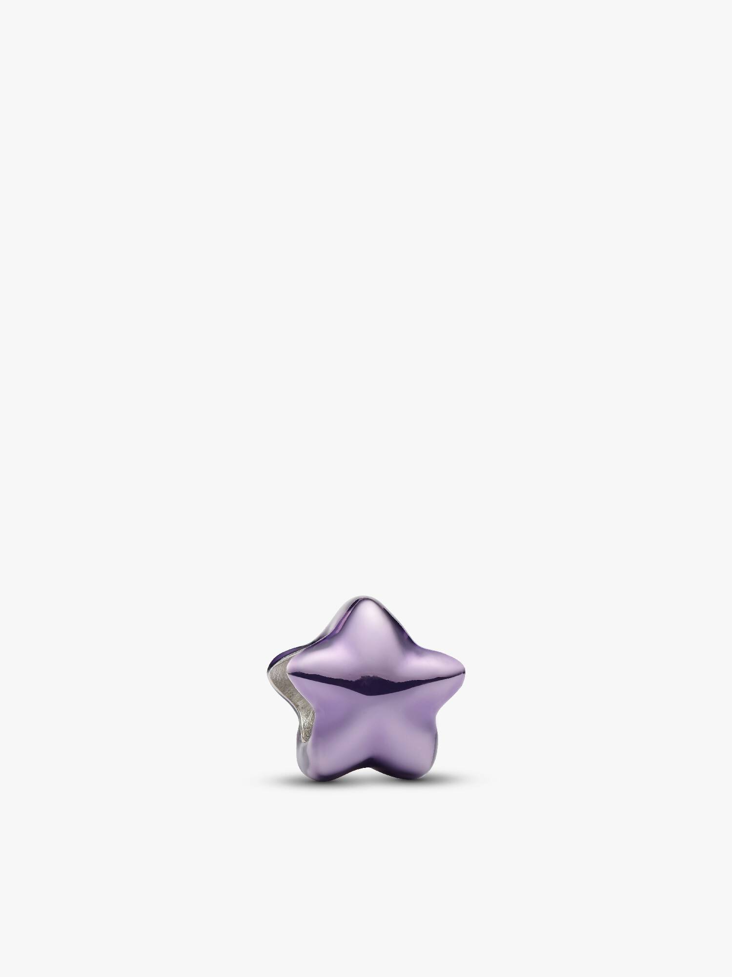 Violettes Stern Mini-Charm
