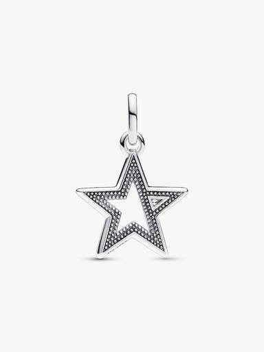 Pandora ME Funkelnder Stern Medaillon-Charm