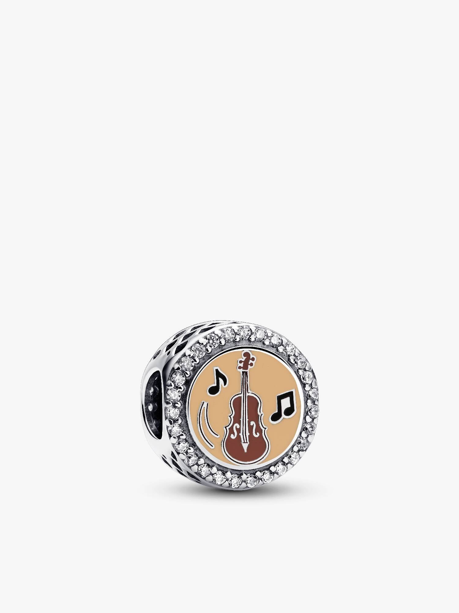 Gravierbarer Charm mit Violine