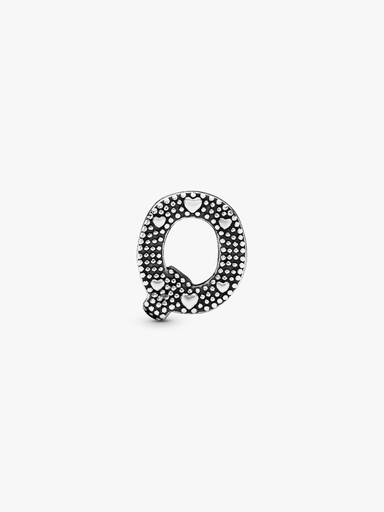 Buchstabe Q Alphabet-Charm